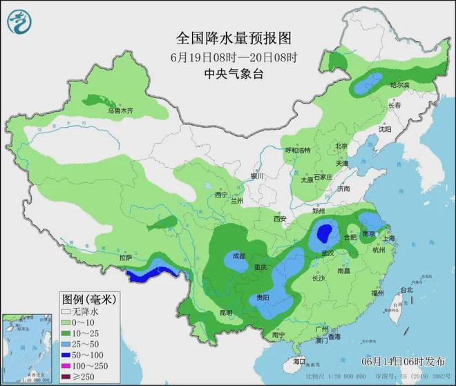 最新天气降雨图揭示各地雨水分布与变化