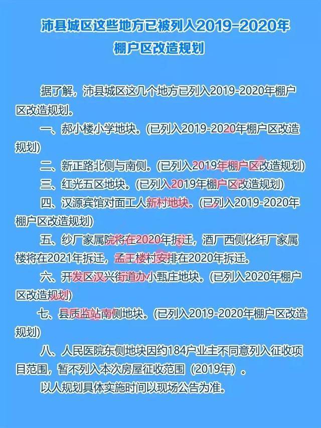 沛县棚户区改造最新进展